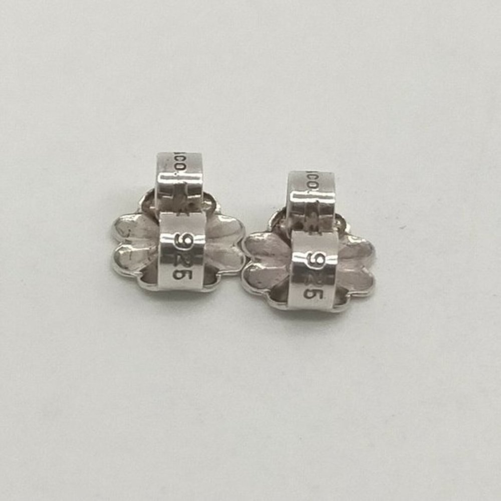 Tiffany & Co. Pierced Earrings Twist Knot Silver_9